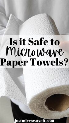 Is it safe to put a paper towel in the microwave, and can it teach us about the nature of time?